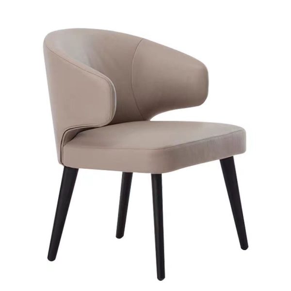 Modern Luxury Square Cushion Solid Wood Fabric High Resilience Sponge Dining Chair Backrest For Dining Room - Image 16
