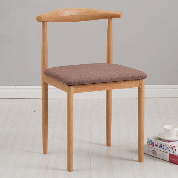 Modern Minimalist Square Leather Carbon Steel Dining Chair Backrest For Dining Room - Image 17