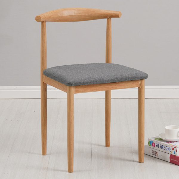 Modern Minimalist Square Leather Carbon Steel Dining Chair Backrest For Dining Room - Image 20