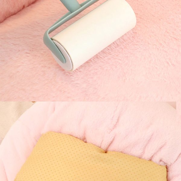 Contemporary Creative Animal Square Artificial Rabbit Fur PP Cotton Recliner Backrest Armrest For Living Room - Image 6