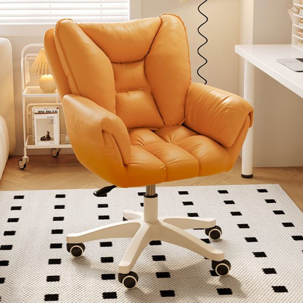 Contemporary Coastal Square High Elastic Foam Nylon Desk Chair Backrest Armrest For Home Office - Image 15