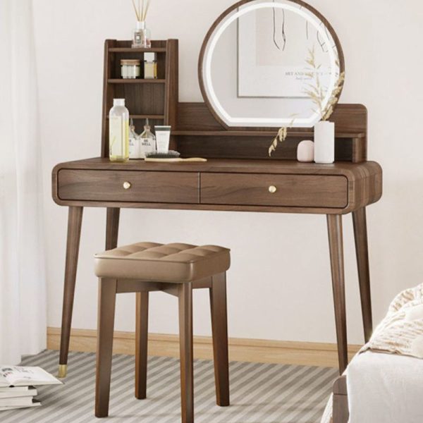 Modern Simplicity Fabric Leather Rubber Wood Square Bread Shape Dining Chair Stool Stackable For Dining Room - Image 22