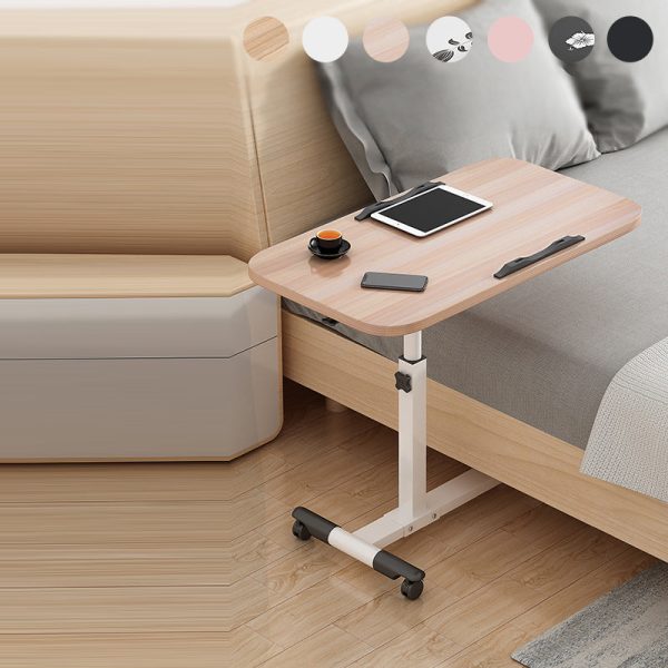 Modern Minimalist Rectangle Density Plate Stainless Steel Desk Liftable 4-Leg For Home Office - Image 12