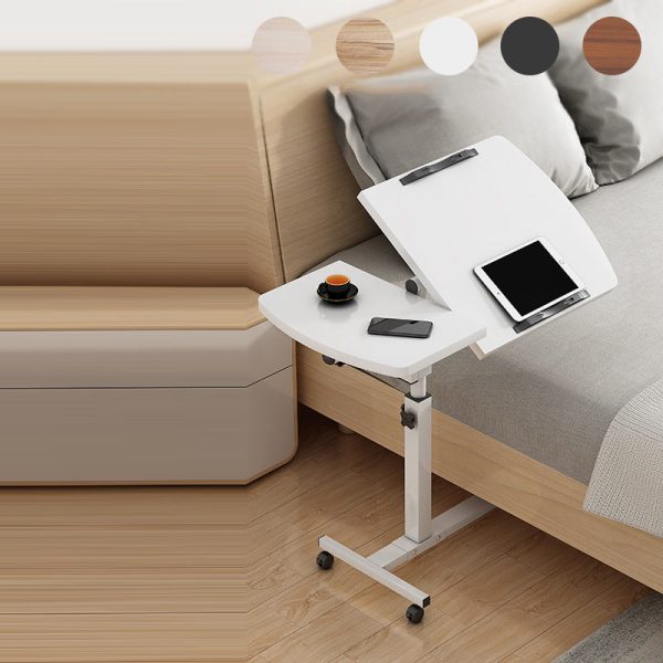 Modern Minimalist Rectangle Density Plate Stainless Steel Desk Liftable 4-Leg For Home Office - Image 19