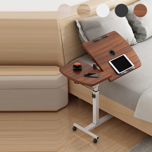Modern Minimalist Rectangle Density Plate Stainless Steel Desk Liftable 4-Leg For Home Office - Image 20
