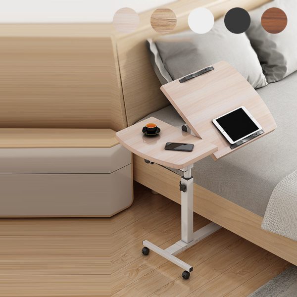 Modern Minimalist Rectangle Density Plate Stainless Steel Desk Liftable 4-Leg For Home Office - Image 21