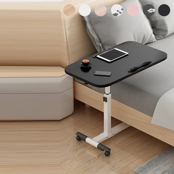 Modern Minimalist Rectangle Density Plate Stainless Steel Desk Liftable 4-Leg For Home Office - Image 13