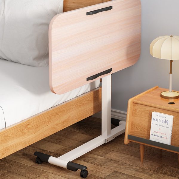 Modern Minimalist Rectangle Density Plate Stainless Steel Desk Liftable 4-Leg For Home Office - Image 10