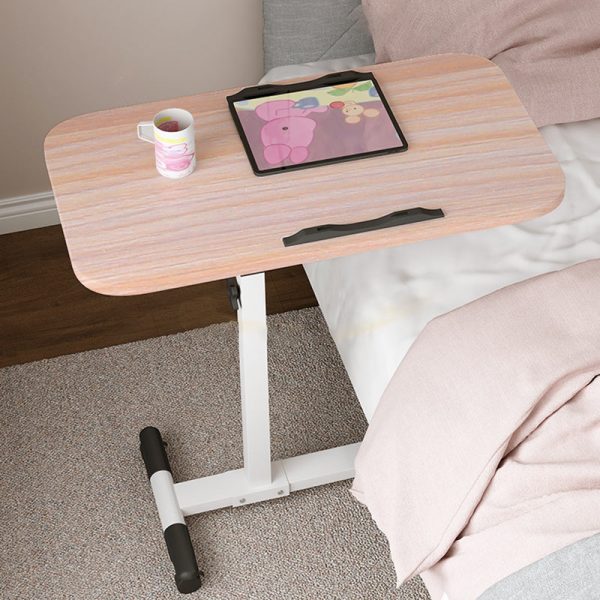Modern Minimalist Rectangle Density Plate Stainless Steel Desk Liftable 4-Leg For Home Office - Image 3