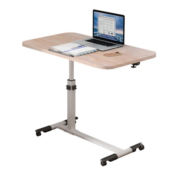 Modern Minimalist Rectangle Density Plate Stainless Steel Desk Liftable 4-Leg For Home Office - Image 24