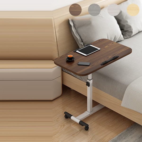 Modern Minimalist Rectangle Density Plate Stainless Steel Desk Liftable 4-Leg For Home Office - Image 15