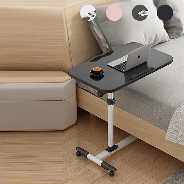 Modern Minimalist Rectangle Density Plate Stainless Steel Desk Liftable 4-Leg For Home Office - Image 16