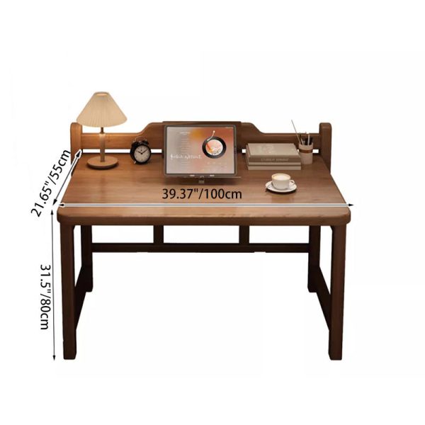 Modern Minimalist Wooden Rectangular Desk For Home Office - Image 5