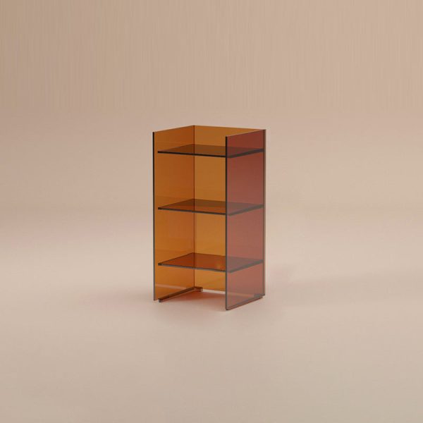 Modern Minimalist PC Rectangular Side Table 2/3-Tier For Living Room - Image 18