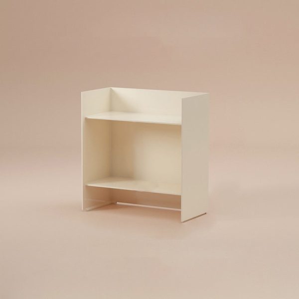 Modern Minimalist PC Rectangular Side Table 2/3-Tier For Living Room - Image 21