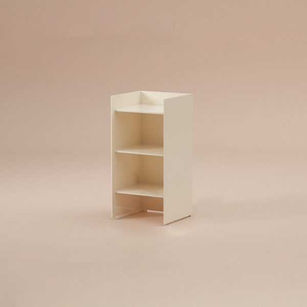 Modern Minimalist PC Rectangular Side Table 2/3-Tier For Living Room - Image 20