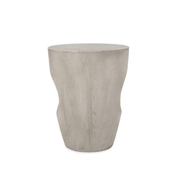 Contemporary Creative Magnesium Oxide Round Tree-Hollow Side Table With Wear-Resistant Pads For Bedroom And Living Room - Image 6
