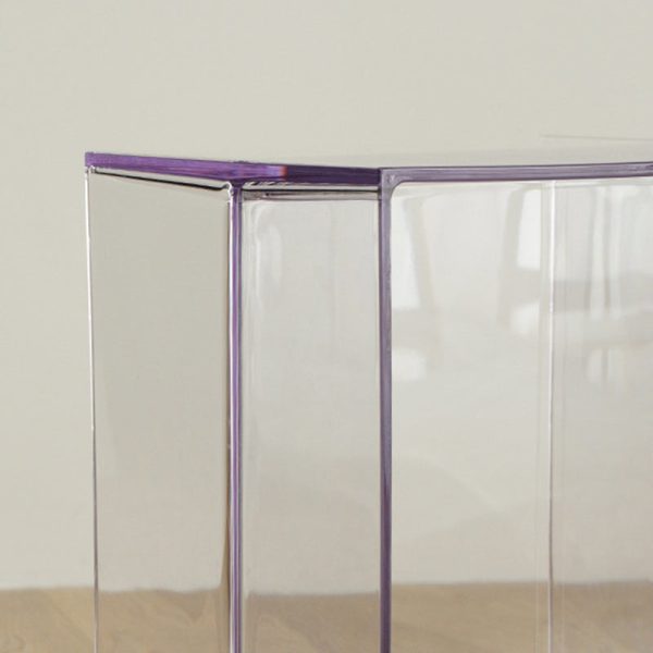 Modern Minimalist PC Rectangular Side Table For Bedroom & Living Room - Image 5