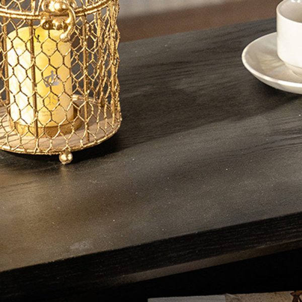 Traditional Vintage Solid Wood Square Nightstand With 1-Drawer For Bedroom & Living Room - Image 13