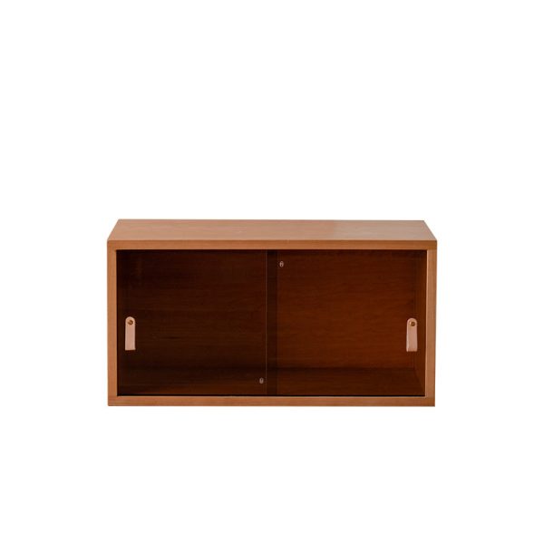 Traditional Japanese Cherry Wood Rectangular Side Table 1-Tier For Living Room - Image 24
