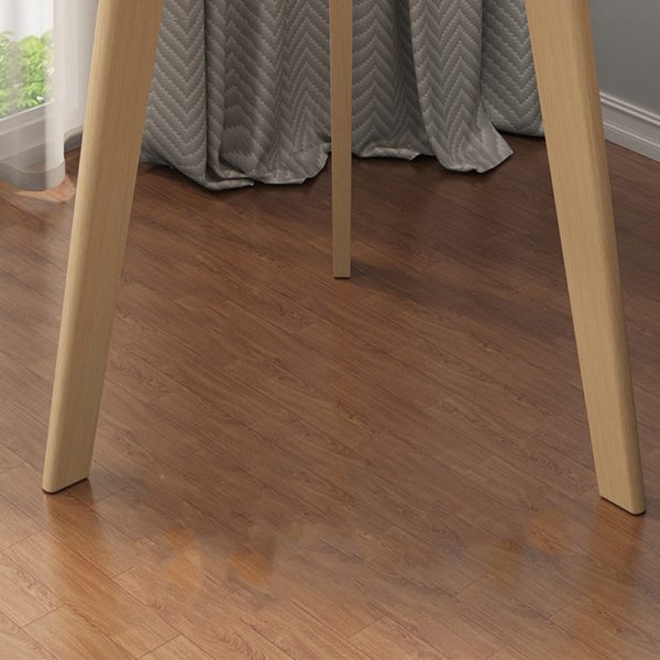 Modern Minimalist Round Density Fiberboard Wood Coffee Table 3 - Leg For Living Room - Image 5