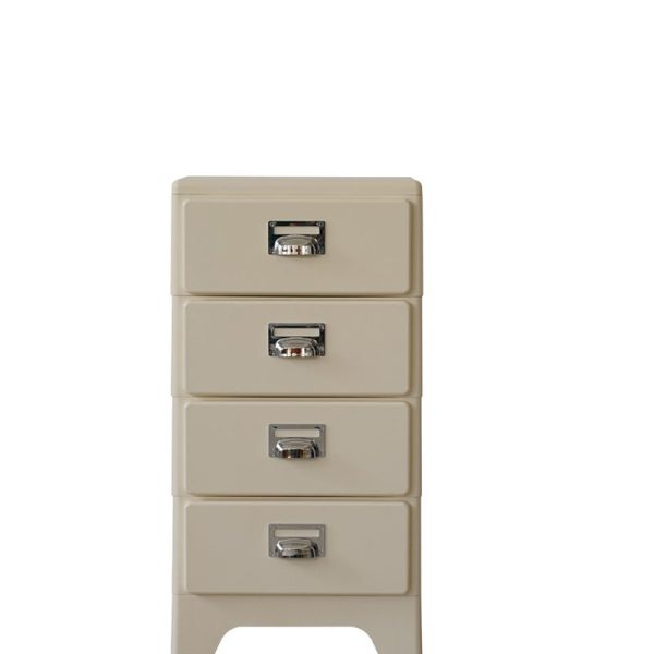 Traditional Japanese Macarons Rectangular Cube ABS Side Table 2/3/4/5 - Drawer For Living Room - Image 25