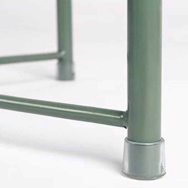 Contemporary Simplicity Round Steel End Table 1-Tier For Living Room - Image 8