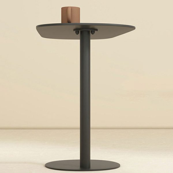 Modern Minimalist Oval Iron End Table 1-Tier For Living Room - Image 10