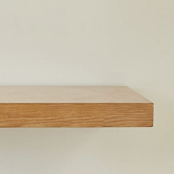Contemporary Nordic Square Iron Wood End Table 1-Tier For Living Room - Image 7