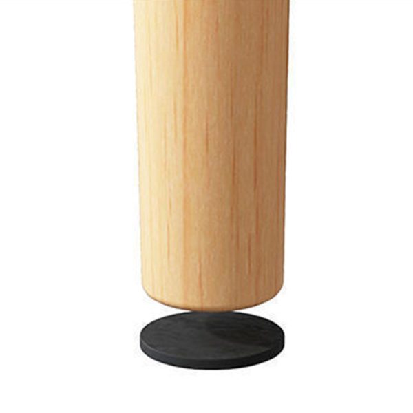 Modern Minimalist Square Particle Board Tabletop Wood End Table 1/2-Tier For Living Room - Image 17