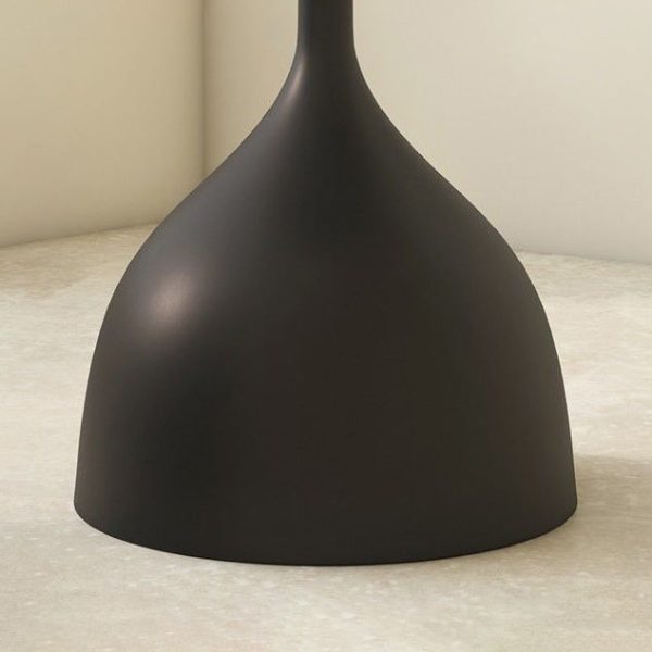 Modern Minimalist Round Iron End Table 1-Tier For Living Room - Image 7