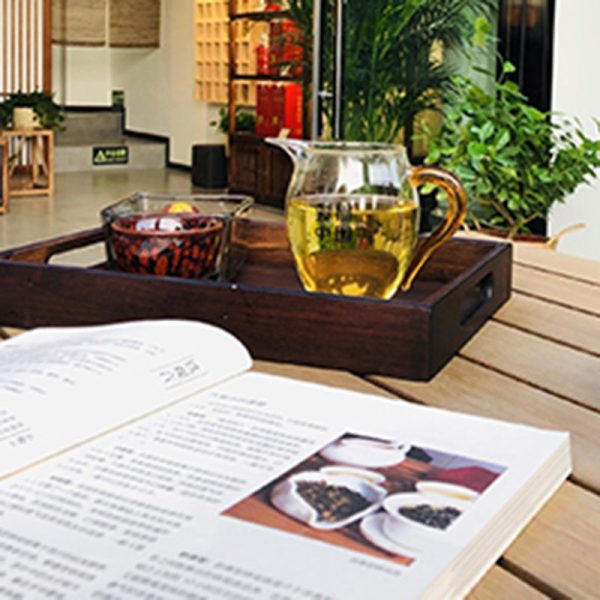 Traditional Rustic Solid Wood Slat Square Foldable End Table For Outdoor - Image 8