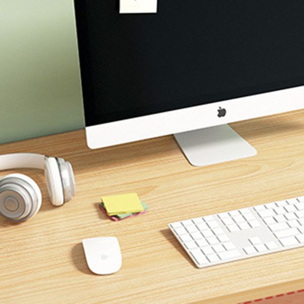 Modern Minimalist Rectangular Density Board Desk 3-Tier For Home Office - Image 7