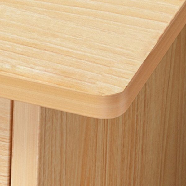 Modern Minimalist Rectangular Density Board Desk 3-Tier For Home Office - Image 8