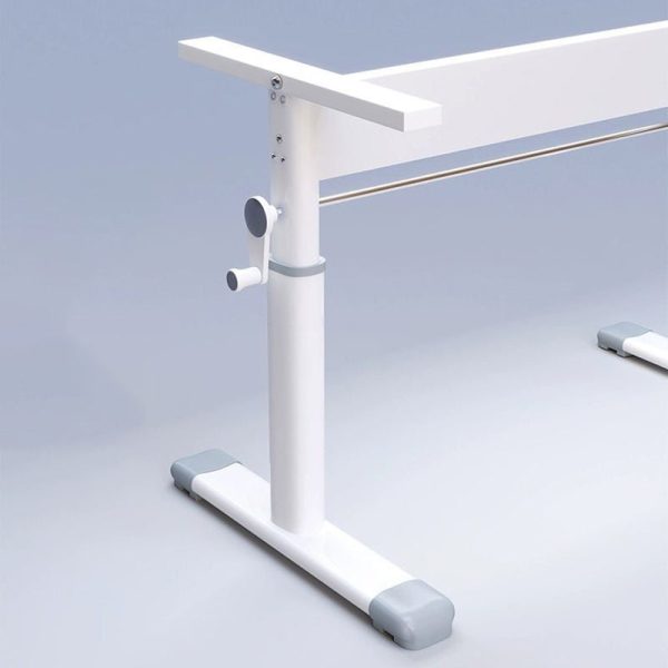Modern Minimalist Rectangular Carbon Steel Plank Desks For Home Office - Image 5