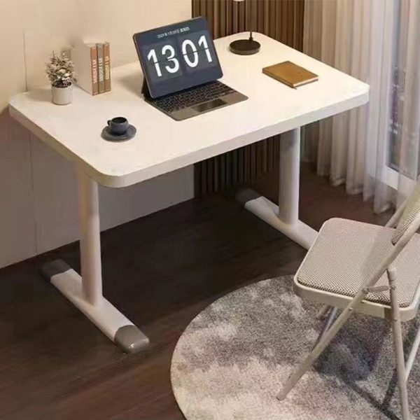 Modern Minimalist Rectangular Carbon Steel Plank Desks For Home Office - Image 11
