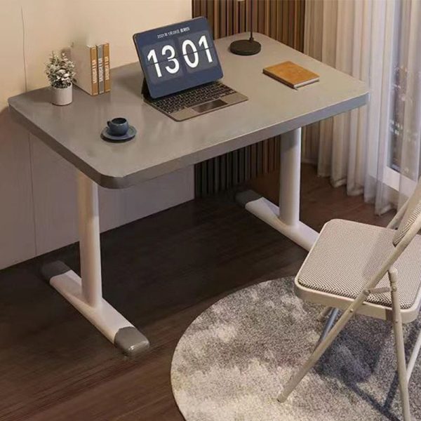 Modern Minimalist Rectangular Carbon Steel Plank Desks For Home Office - Image 13