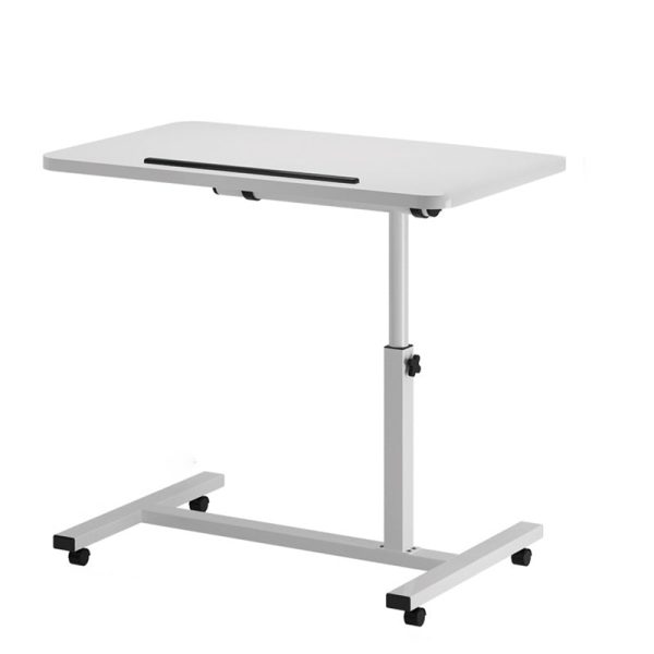Modern Minimalist Rectangle Density Plate Stainless Steel Desk For Home Office - Image 19