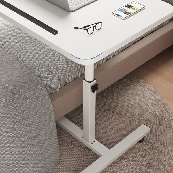 Modern Minimalist Rectangle Density Plate Stainless Steel Desk For Home Office - Image 7