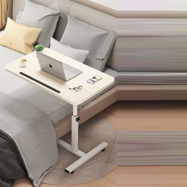 Modern Minimalist Rectangle Density Plate Stainless Steel Desk For Home Office - Image 14