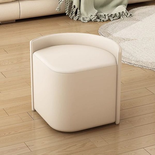 Modern Minimalist Clover Round Solid Wood Coffee Table For Living Room - Image 18