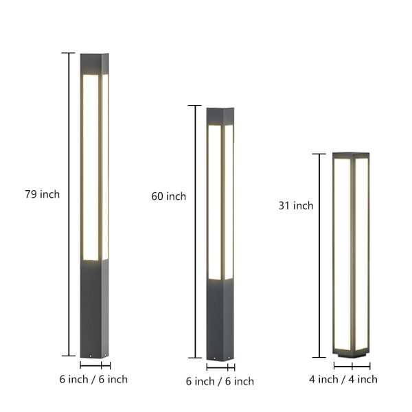 Outdoor Lawn Light Waterproof Garden Solar LED Landscape Lighting for Villa Courtyard - Image 12