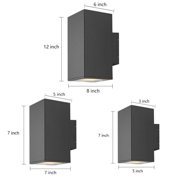 Waterproof LED Exterior Wall Sconces for Villa Outdoor Patio Balcony - Image 7