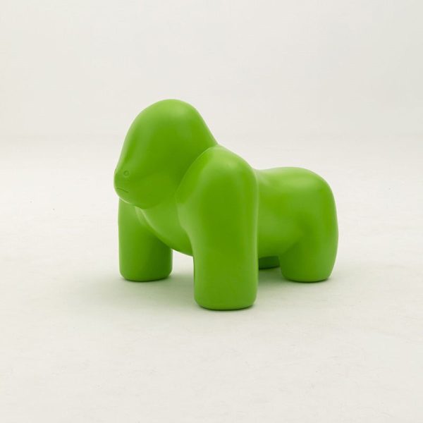 Contemporary Scandinavian Kids PP Plastic Gorilla Leisure Chair Stool Backless For Living Room - Image 8