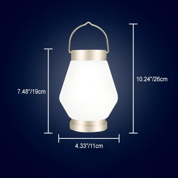 Solar Portable Hardware Polygon Camping LED Outdoor Light - Image 3