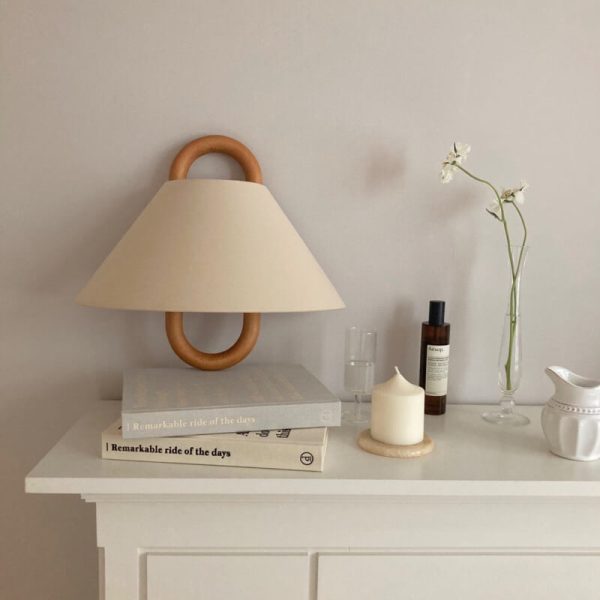 Modern Original Solid Wood Pleated Semi-Circle 1-Light Wall Sconce Lamp - Image 28