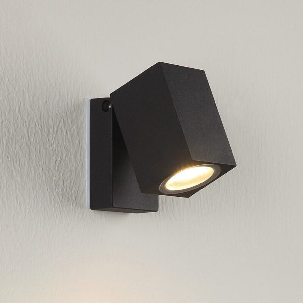 Modern Outdoor Waterproof Square Spotlight Adjustable Angle LED Garden Wall Sconce Lamp - Image 3