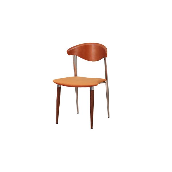 Traditional Vintage Square Velvet Iron Tapered Legs Dining Chair Backrest Armless For Dining Room - Image 16