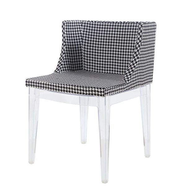 Modern Art Deco Square Fabric PC Dining Chair Backrest Armless For Dining Room - Image 19