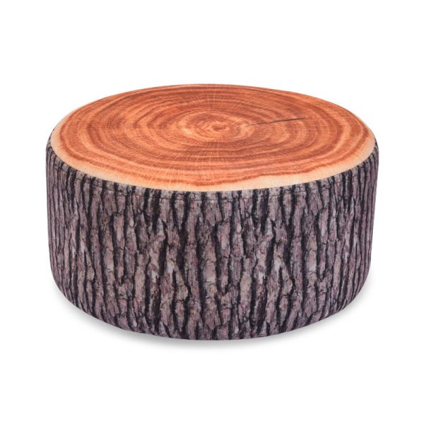 Contemporary Creative Fruit Pattern Round Fabric Pouf Footstool For Living Room - Image 10